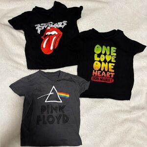 Rolling Stones, Bob Marley, Pink Floyd